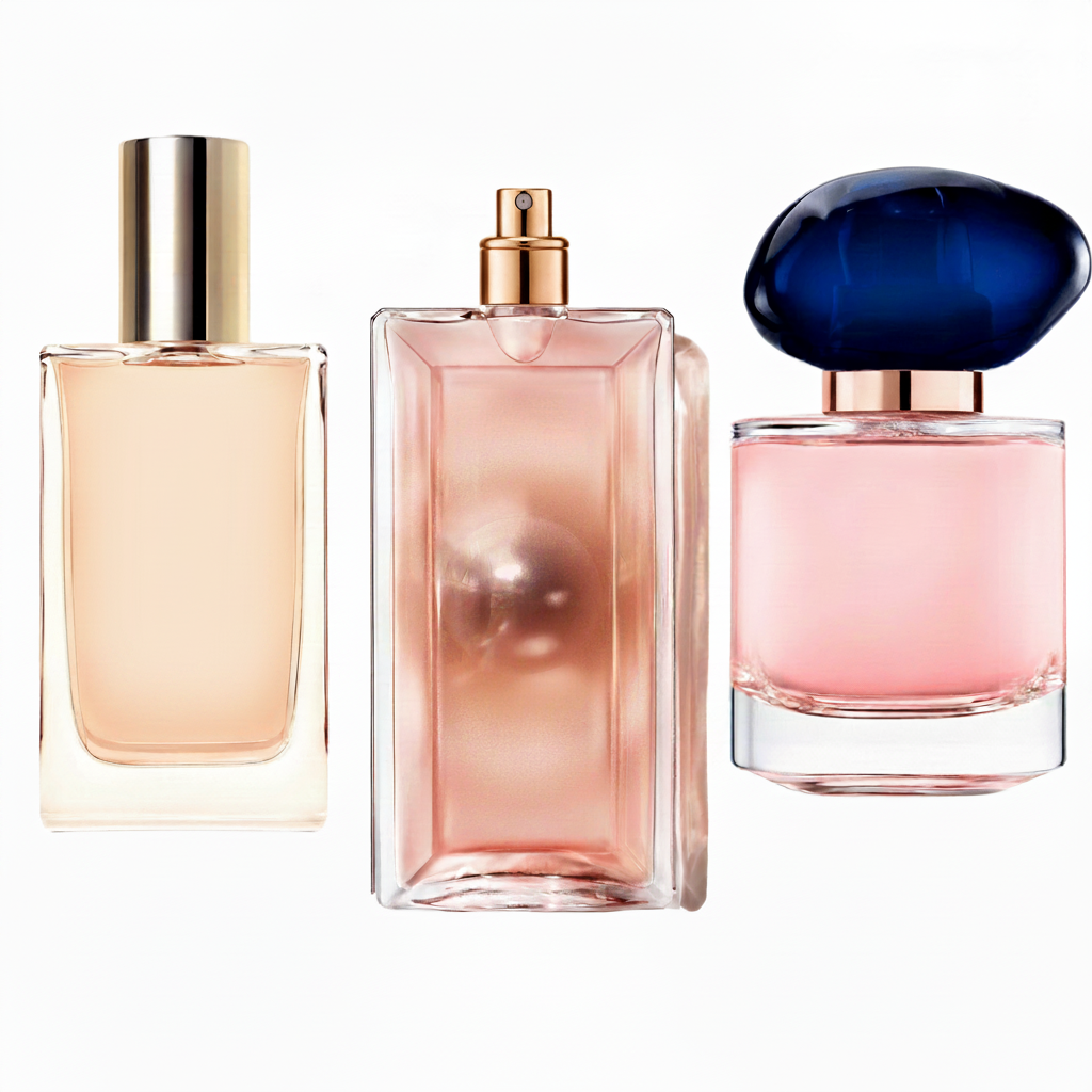 SET DE 3 PERFUMES: perfume floral oriental de mujer, elegante aroma floral y eau de parfum femenino moderno