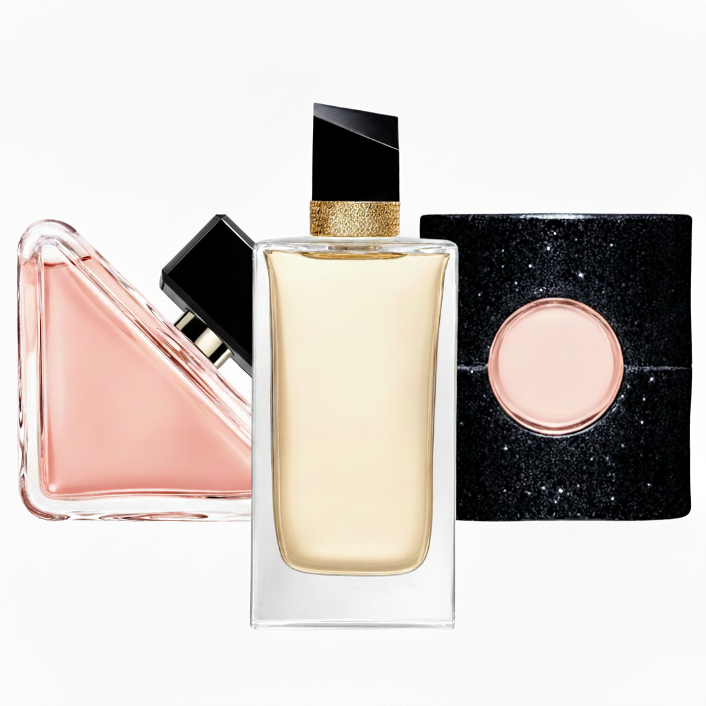 SET DE 3 PERFUMES: eau de parfum floral, eau de parfum oriental y eau de parfum fresco