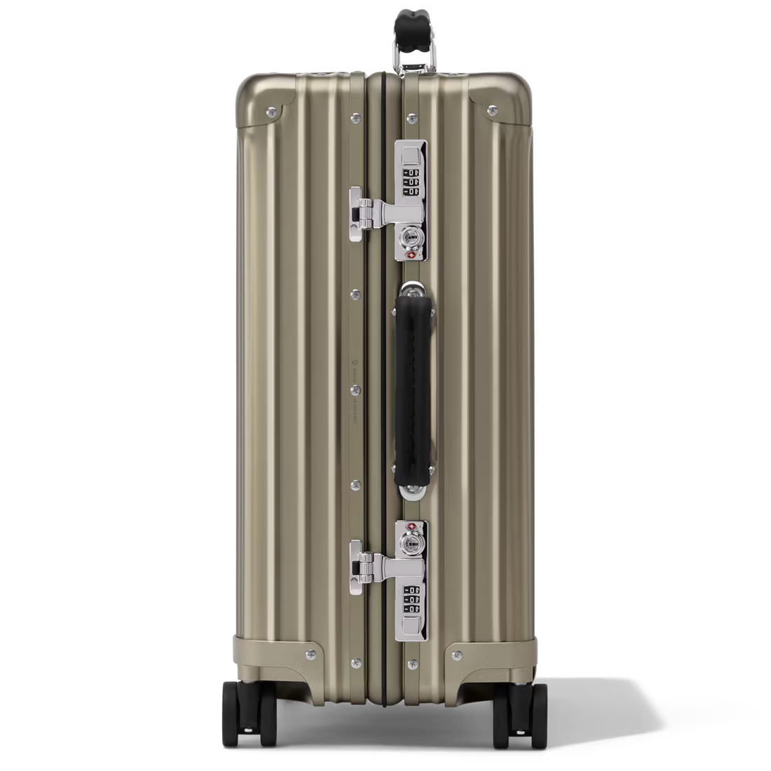 Maleta de cabina en aluminio - Titanio