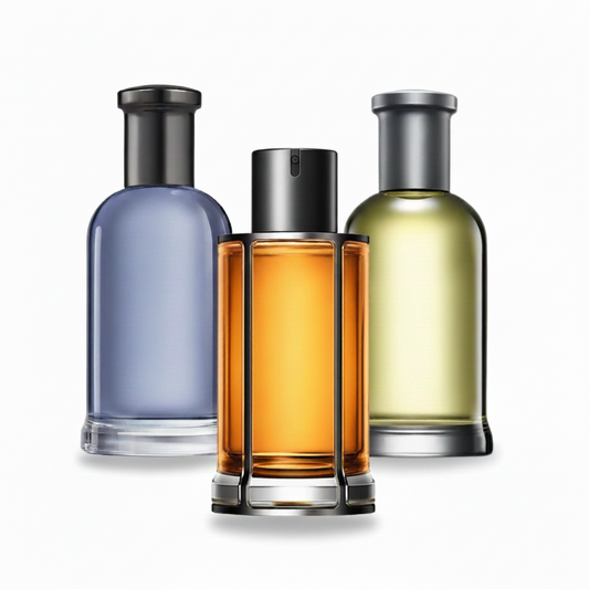 SET DE 3 PERFUMES: aroma amaderado, perfume clásico de hombre y eau de parfum aromático