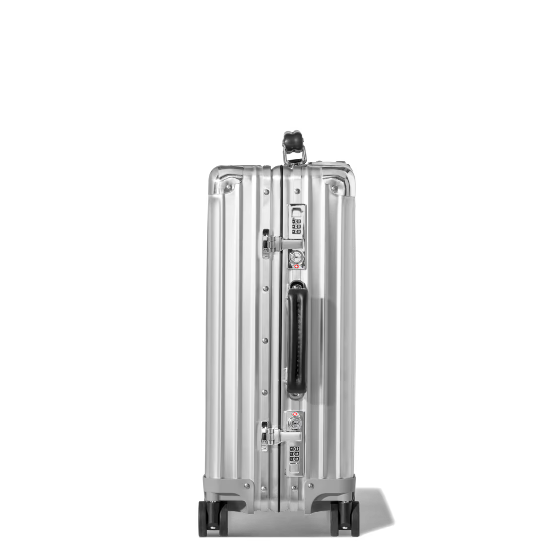 Maleta de cabina compacta en aluminio - Plata