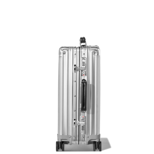 Maleta de cabina compacta en aluminio - Plata