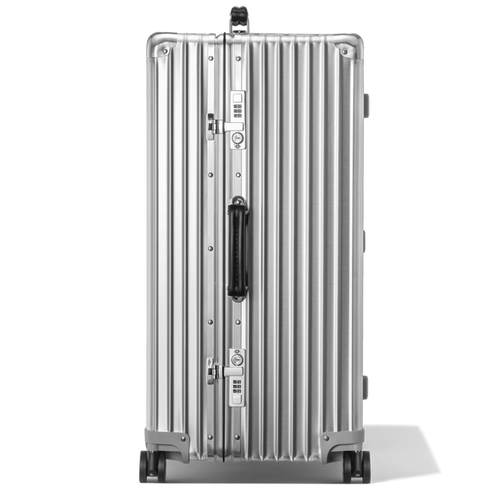 Maleta baúl XL en aluminio - Plata