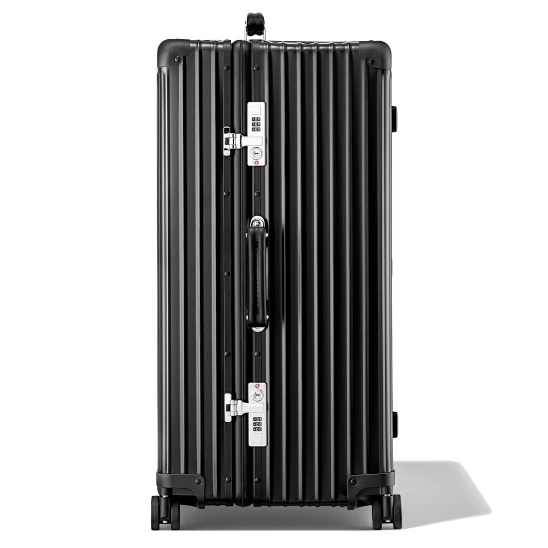 Maleta baúl XL en aluminio - Negro