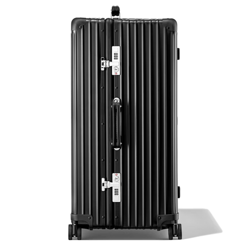 Maleta baúl XL en aluminio - Negro